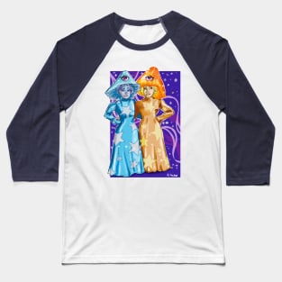 Mystical Victorian Mushroom girls Baseball T-Shirt